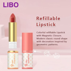 Decorative options available for Refillable Lipstick Range